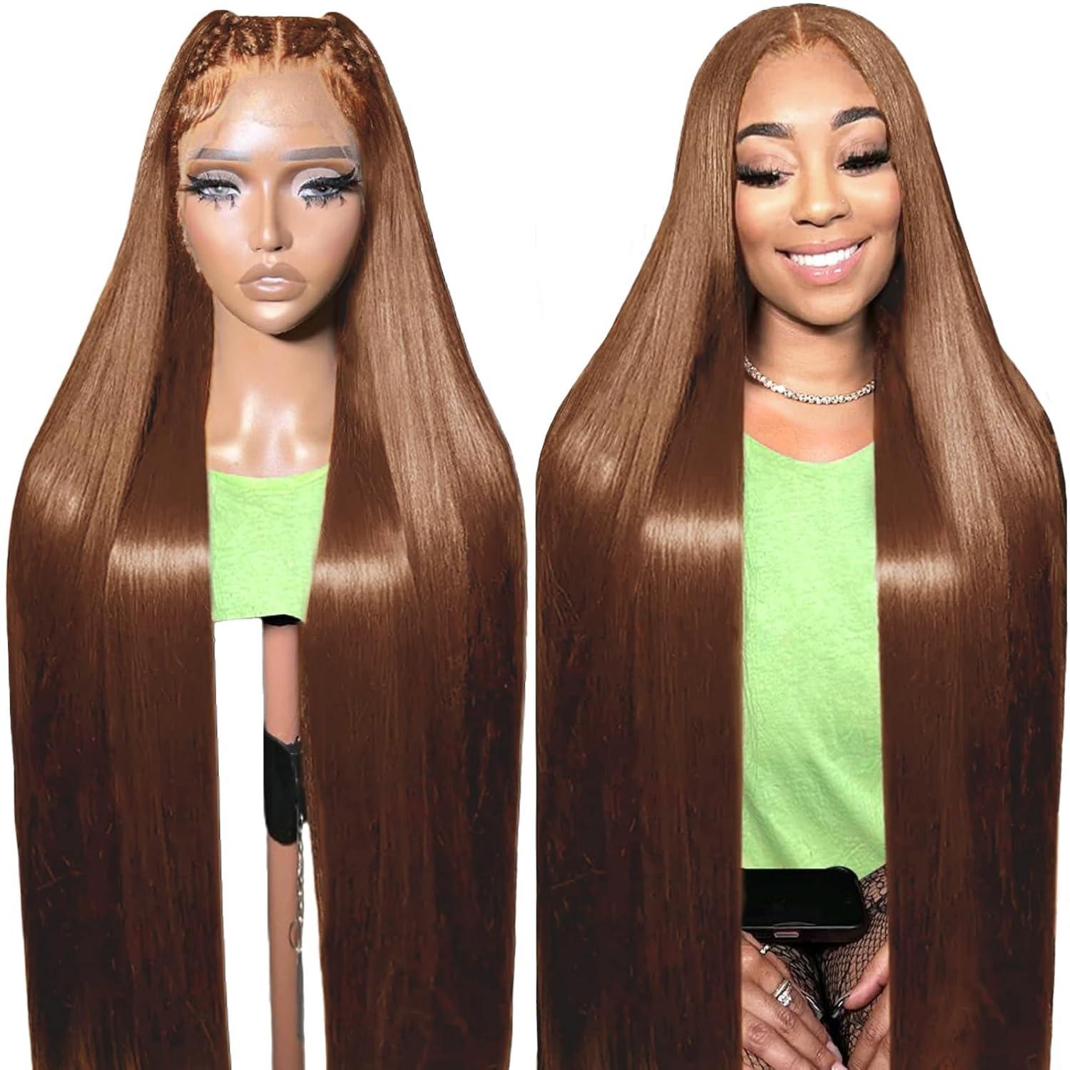 Burgundy 99J Lace Front Wig Straight 13x6 HD Lace Frontal Wig Human Hair For Women Pre Plucked Colored Lace Wig 180% Density