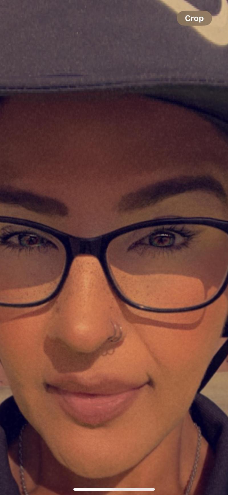 Oufer 20G 2PCS Titanium Spiral Double Rows Hoop Right Side Nose Rings Hoop Inner Diameter 8mm