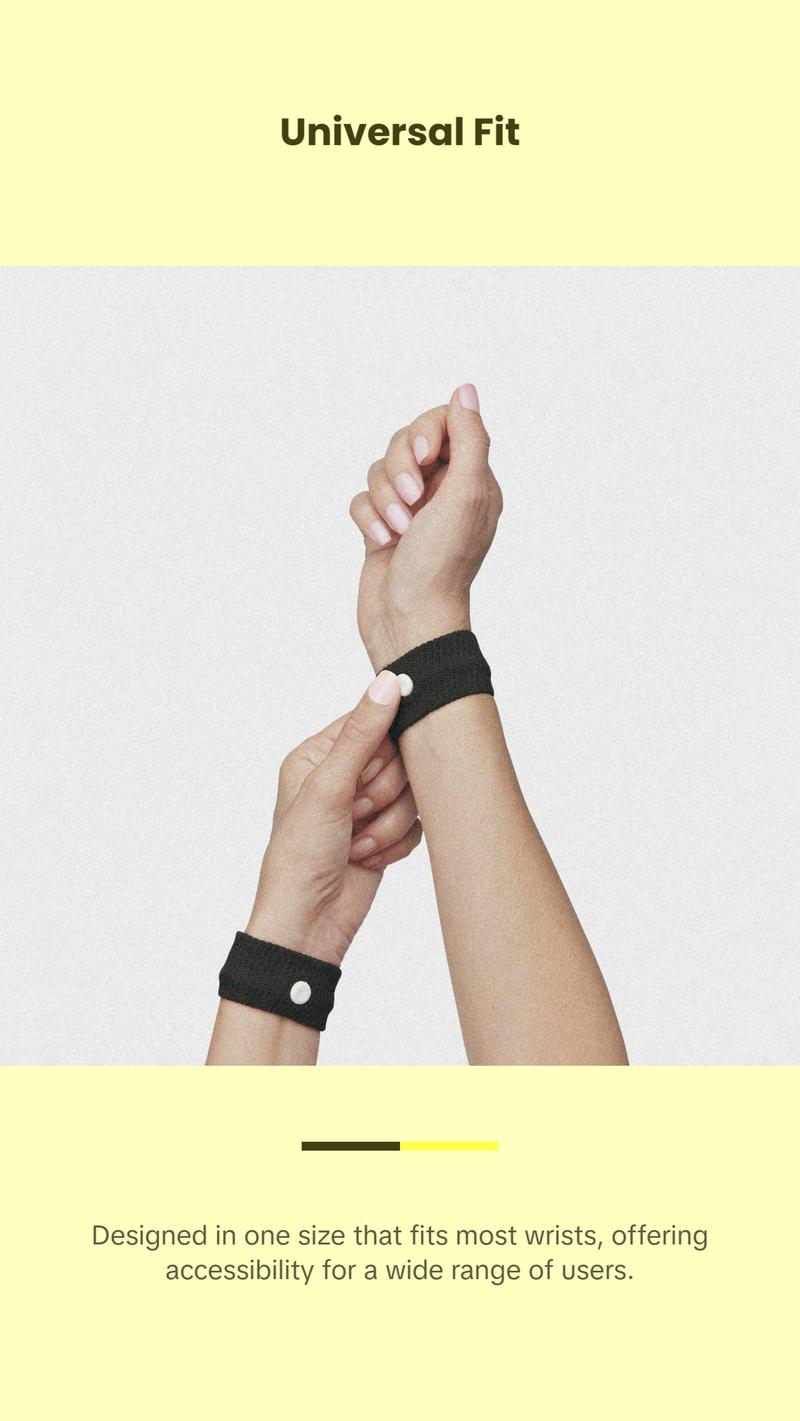 Nausea Relief Bands – Natural Acupressure Wristbands for Motion & Morning Sickness
