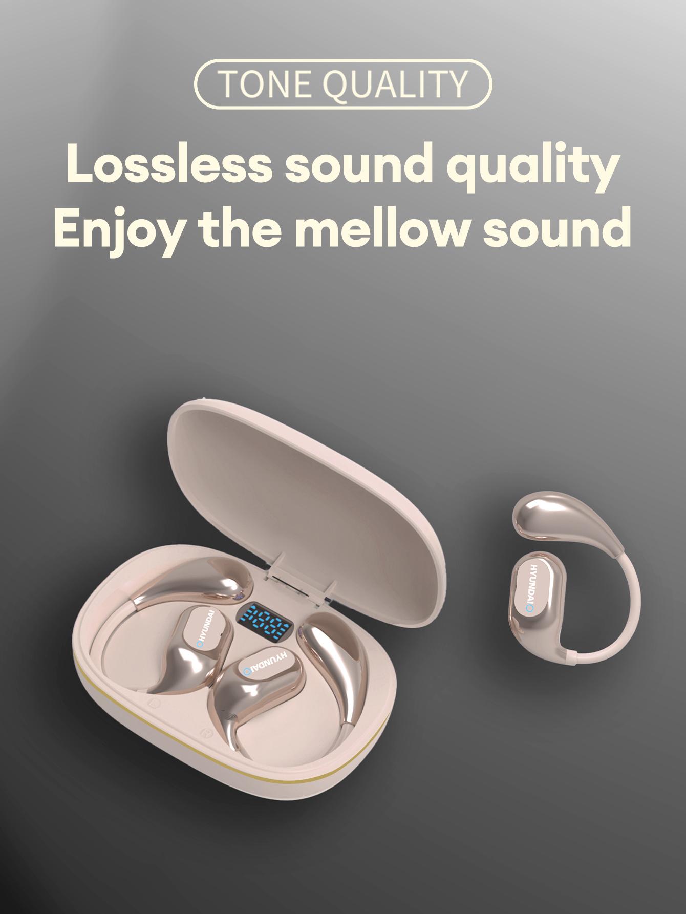 HYUNDAI C01 Wireless Translation Headphones with 2025 Bluetooth 5.4 for Faster, Stable Connection & Low Power Use, Supports 169‑Language Translation, Comfortable Non‑Inductive Wearing for Music & Phone Calls