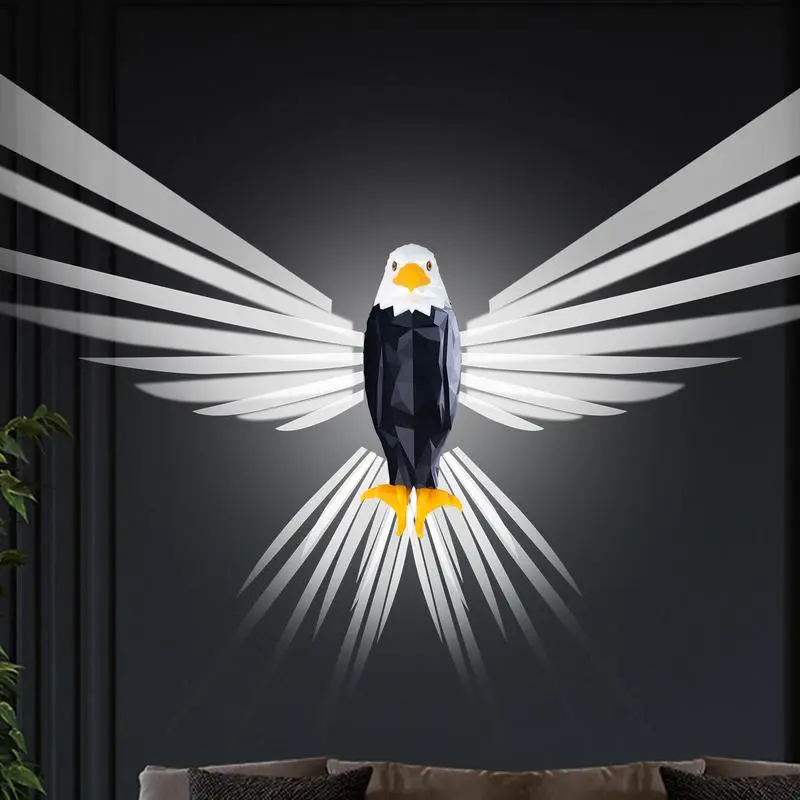 Bird & Eagle Animal Motif Wall Mount Lamp - Room Decor Night Lighting for Living Room, Bedroom - Ideal Family Gifts