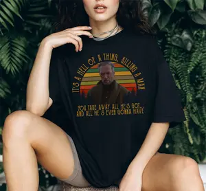 Its A Hell of A Thing K1lling A Man Clint Eastwoods Unforgiven Shirt, Vintage Western Movie Tee