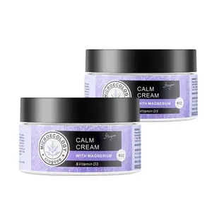 2-Pack,Magnesium Calm Cream-Lavender Flavor, Made With Magnesium & Vitamin D3 Magnesium Calm Sleep Cream 2-Pack,Magnesium Calm Cream-Lavender Flavor, Made With Magnesium & Vitamin D3 Magnesium Calm Sleep Cream