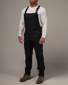 FOREVER OVERALLS - BLACK