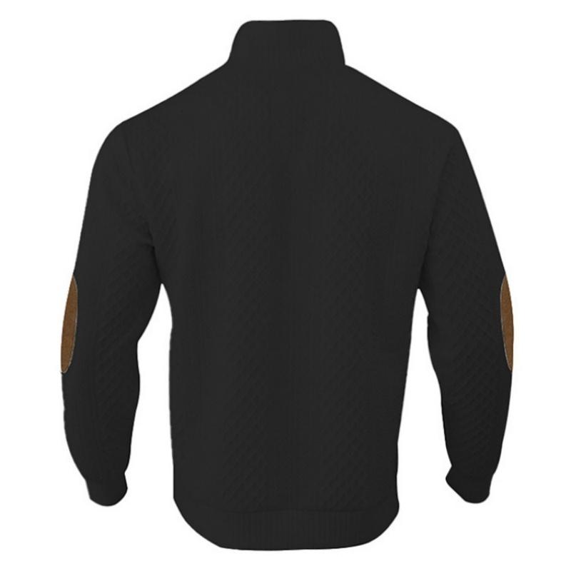 Men's Stand Collar Long Sleeve Casual Outdoor Jacquard Knitwear | New Polo Shirt Men's Ribbed Pullover Circular Knit Polyester Shirt, Stylish Men's Everyday Knitwear, Autumn and Winter, Gift for Father, Classic Knitwear for Husband Men's Stand Collar Long Sleeve Casual Outdoor Jacquard Knitwear | New Polo Shirt Men's Ribbed Pullover Circular Knit Polyester Shirt, Stylish Men's Everyday Knitwear, Autumn and Winter, Gift for Father, Classic Knitwear for Husband