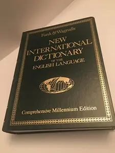 USED Book - Funk & Wagnalls New International Dictionary of the English Language Millennium 2000 Edition r (Unknown) - english