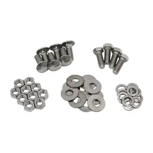 Front Bumper - Bolt Kit - Stainless Steel - 40PCS - FJ40 - FJ45 - BJ - 1958-1984