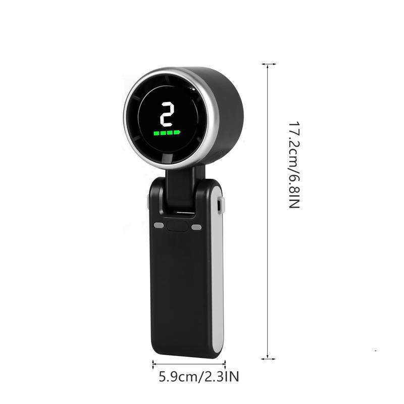 2PCS Portable Handheld Turbo Fan, 5 Gear Wind,4000mAh Battery Operated, Up to 10 Working Hours, 3 IN 1 Hand Fan Rechargeable with Air Turbo Tech Cooling Fan for Outdoor Activities, Travel, Working fathersdaygift 2PCS Portable Handheld Turbo Fan, 5 Gear Wind,4000mAh Battery Operated, Up to 10 Working Hours, 3 IN 1 Hand Fan Rechargeable with Air Turbo Tech Cooling Fan for Outdoor Activities, Travel, Working fathersdaygift