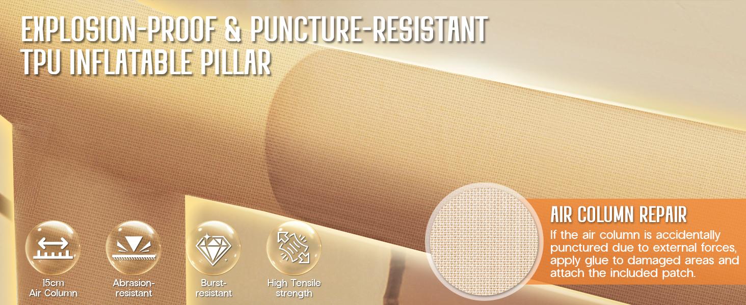 AMERLIFE Inflatable Tent for Camping, Large Blow Up Tent with Easy Setup Pump, Skylight, Stove Jack, Doors, Waterproof Oxford Outdoor Cabin, Ideal for Family, Emergency Shelter, Glamping AMERLIFE Inflatable Tent for Camping, Large Blow Up Tent with Easy Setup Pump, Skylight, Stove Jack, Doors, Waterproof Oxford Outdoor Cabin, Ideal for Family, Emergency Shelter, Glamping