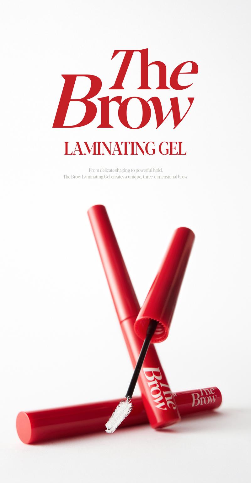[Single / Duo] Espoir The Brow Laminating Gel - Brow Gel&Pencil Duo - No Flaking Brow, Non-Sticky, Anti-Dandruff, 24Hr Long Lasting, Laminating Gel, Slim Hard Formula Pencil, All-day Long Lifting, Natural Clean Brow, Clear Gel, Vegan & Cruelty-Free