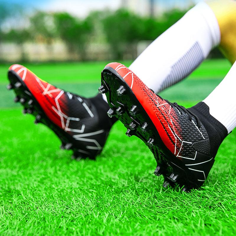 Ubetif Men's High Top Football Shoes, Breathable Comfortable Football Cleats, Professional Football Shoes, men football boot, outdoor competition Ubetif Men's High Top Football Shoes, Breathable Comfortable Football Cleats, Professional Football Shoes, men football boot, outdoor competition