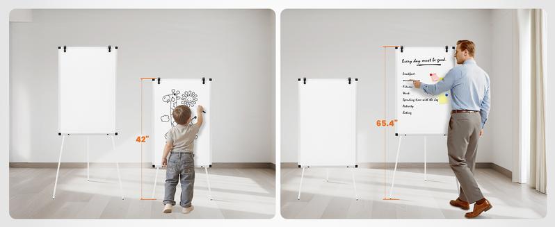 Magnetic Whiteboard with Stand, Dry Erase Board for Home Office School, Reinforced Aluminum Frame