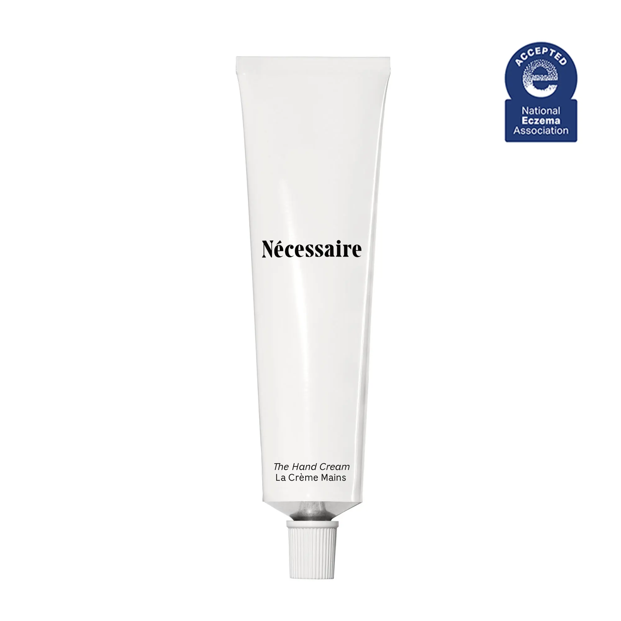 Nécessaire - The Hand Cream for Women & Men with 5 Ceramides & Peptides, Fragrance-Free Hand Lotion, Fast-Absorbing, Non-Greasy. - 2.2 fl oz.