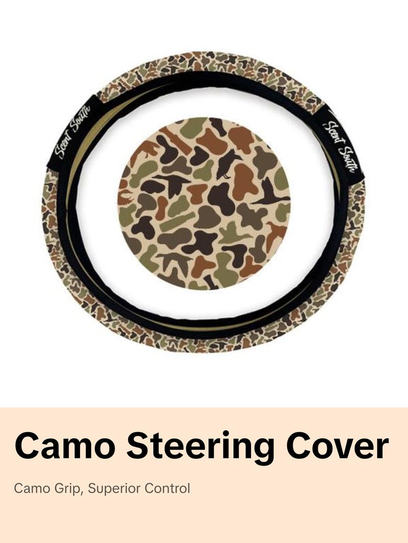 Duck camo - Steering wheel cover