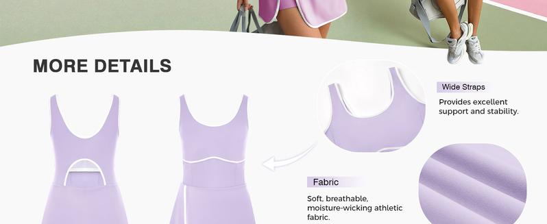 Fisoew Womens Workout Tennis Dress with Built-in Bra & Shorts Pockets Sleeveless Cutout Golf Athletic Mini Dresses #TikTokShopHolidayHaul #TikTokShopJumpstartSale Fisoew Womens Workout Tennis Dress with Built-in Bra & Shorts Pockets Sleeveless Cutout Golf Athletic Mini Dresses #TikTokShopHolidayHaul #TikTokShopJumpstartSale