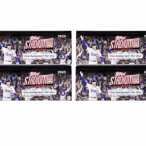 Break #2: 2025 topps stadium club 4 box MLB baseball pick your team