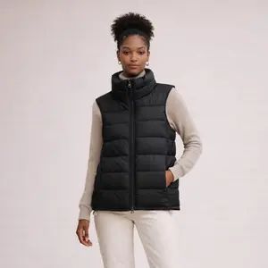 2026 Autumn Winter New Vest with Contrast Stitching Unique Design No Duplication Stylish Comfort Versatile Exclusivity for Women