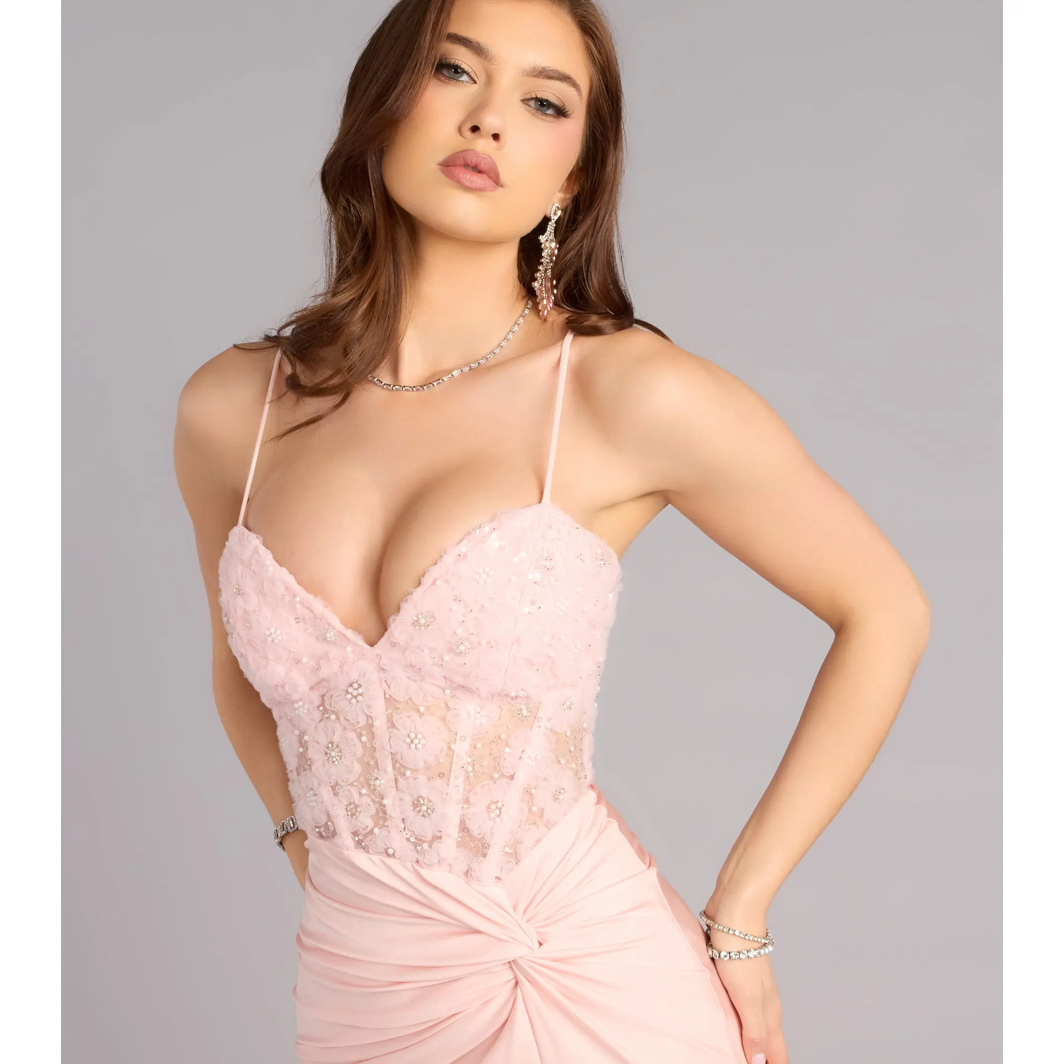 Elodie Sequin Beaded Corset Mermaid Dress - TikTok Shop Elodie Sequin Beaded Corset Mermaid Dress - TikTok Shop