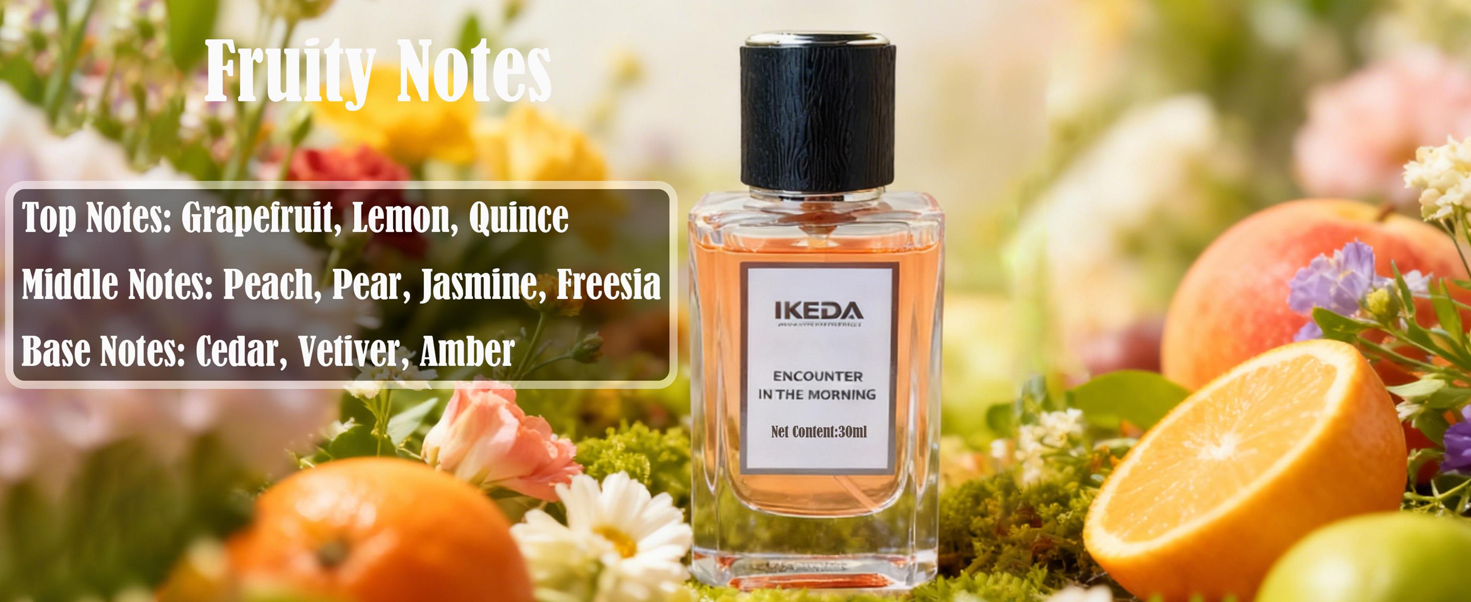 IKEDA Eau de Parfum Long Lasting Unisex Fragrance Perfumes Para Invierno 30ml Ideal Gift for New Year Birthday Valentine's Day Special Occasions Perfect for All-Day Wear Citrus Woody Musk long lasting perfume mini perfumes