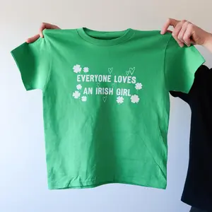 Everyone Loves an Irish Girl Baby Tee - Lorelai Inspired - Irish Green - St Patricks Day Ireland