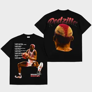 Dennis Rodman "#91" Premium Cotton T-shirt V2, The Worm Fan T-shirt, Bulls Nation Fans Club T-Shirt, Basketball Graphic T-Shirt, Basketball Lover Gift, Basketball Game Day Outfit.