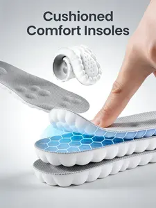 Orthopedic Support Insoles for Men & Women – Cushioned Breathable Pain Relief Shoe Inserts