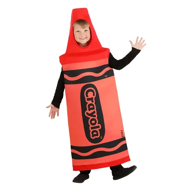 Red Crayola Crayon Kid's Costume