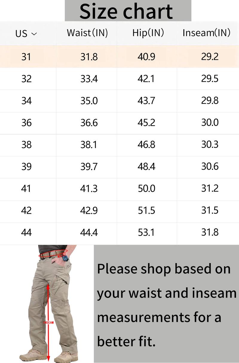 HOMUG Men's Lightweight Casual Cargo Pants feature multiple pockets and a variety of color options. Made of wear-resistant and scratch-resistant fabric, they are suitable for outdoor activities and ideal to wear in spring and autumn.