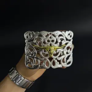 Long Horn Prestige Ranch Belt Buckle Belt Is Not Included