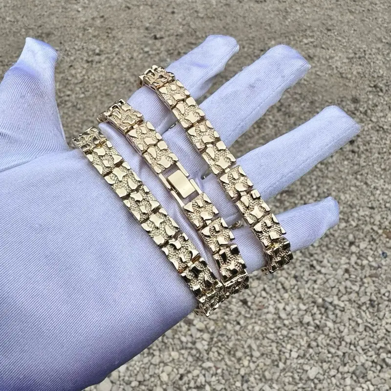 Nugget Bracelet Gold Plated