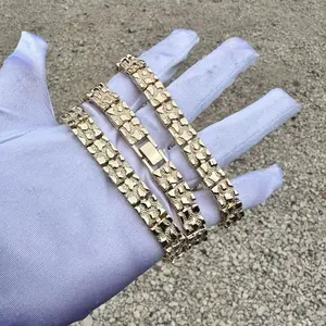 Nugget Bracelet Gold Plated