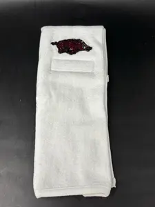 Arkansas Razorbacks White Football College Game Towel Football Cotton New