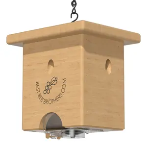 Carpenter Bee Pine Turbo Trap with Bee Vault Carpenter Bee Pine Turbo Trap with Bee Vault
