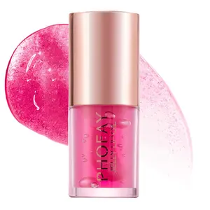 Jelly Lip Oil + Lip Stain | Glossy Lip Stain, Tinting & Long Lasting, Moisturizing Lip Care (6 options) Hydrate Lipgloss Lipstick Makeup Glossy Hydrating Moisturizer Plump Transfer-proof