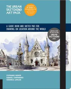 USED-The Urban Sketching Art Pack: A Guide Book and Sketch Pad for Drawing on Location Around the World--Includes a 112-Page Paperback Book Plus 112-Page by Campanario, Gabriel (Hardcover)