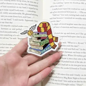 Magic School Books Phone Grip, Wizard Student Textbook Stack Holder, Golden Flying Ball Accessory, Red and Gold Scarf Phone Stand, Herbology and Potions Class Gift, Witchy Academy Topper