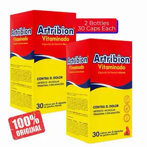 Pack of 2 Artribion Vitaminado 30 Softgels  Joint & Pain Support – Reumatismo, Artritis, Inflamación, Dolor – 1000 mg