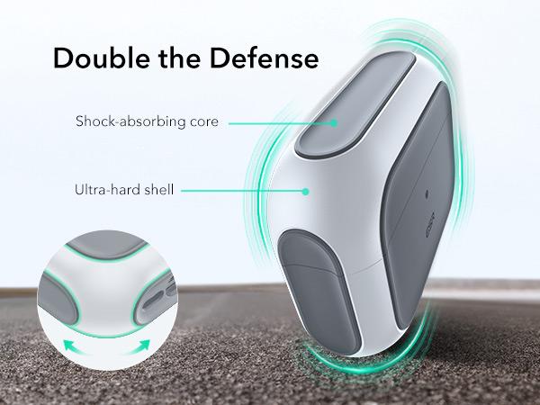 ESR for AirPods Pro 3 Case, Compatible with AirPods Pro 3rd Generation Case (2025), Compatible with MagSafe, Full Drop Protection Cover with Lanyard