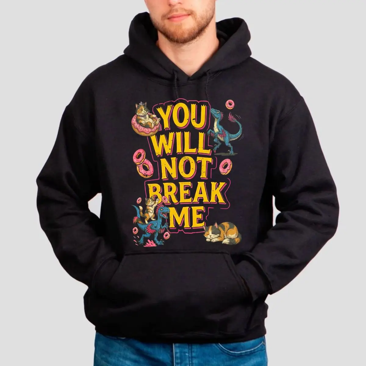 Dungeon Crawler Carl, You Will Not Break Me, Princess Donut, Mana Toast, Book Lover Gift, Bookish Shirt, Unisex Sweater Pullover Tee