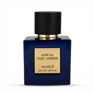 Hamidi Oud Nakshi Eau De Parfum Spray 3.38 Oz Unisex Arabian Oud Fragrance Scent for Men and Women Longevity All-Day Power Premium Spray Format