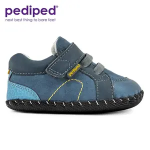 Pediped Dani Originals/ Grip 'n' Go/ Flex Navy Children's Shoes Comfortable Durable Secure Fit Healthy Foot Development American Podiatric Medical Association Approved