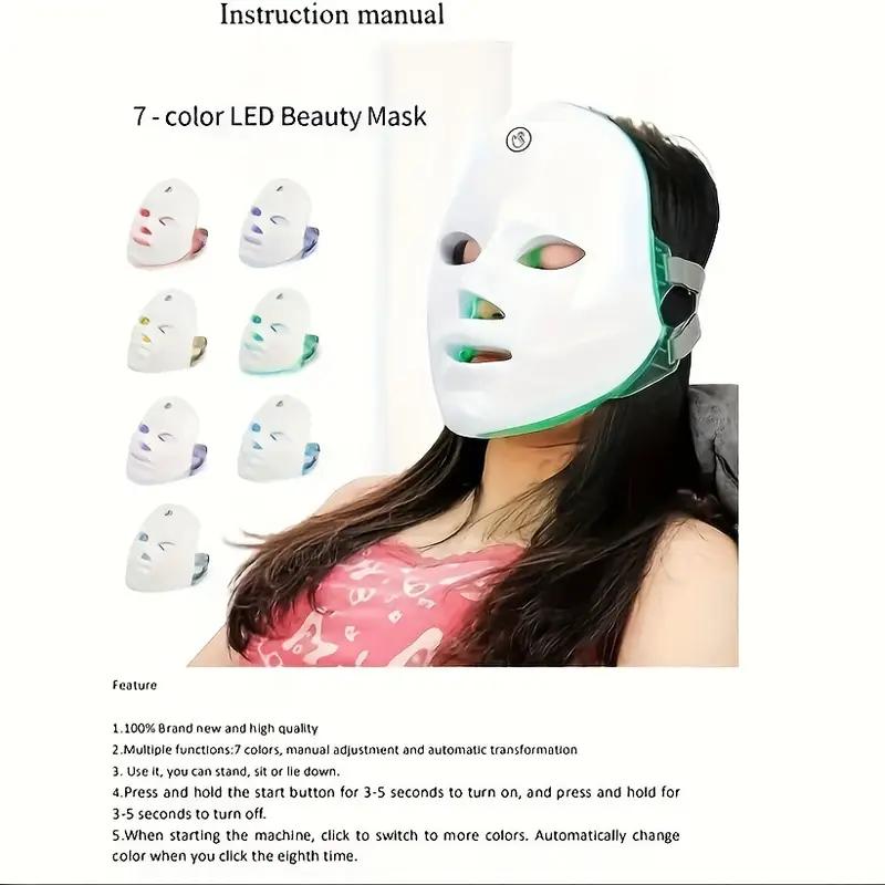 Upgraded LED Facial Mask Beauty Device