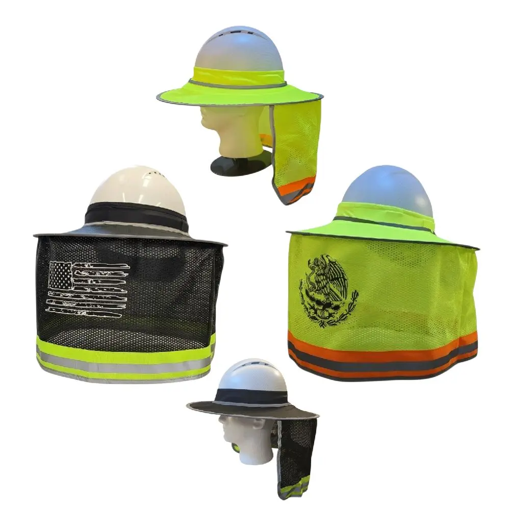 Work Safety Hard Hat Sun Visors - Unisex, Versatile Unique Design for Outdoor Activities, Image-Integrated Home Improvement & Security Equipment