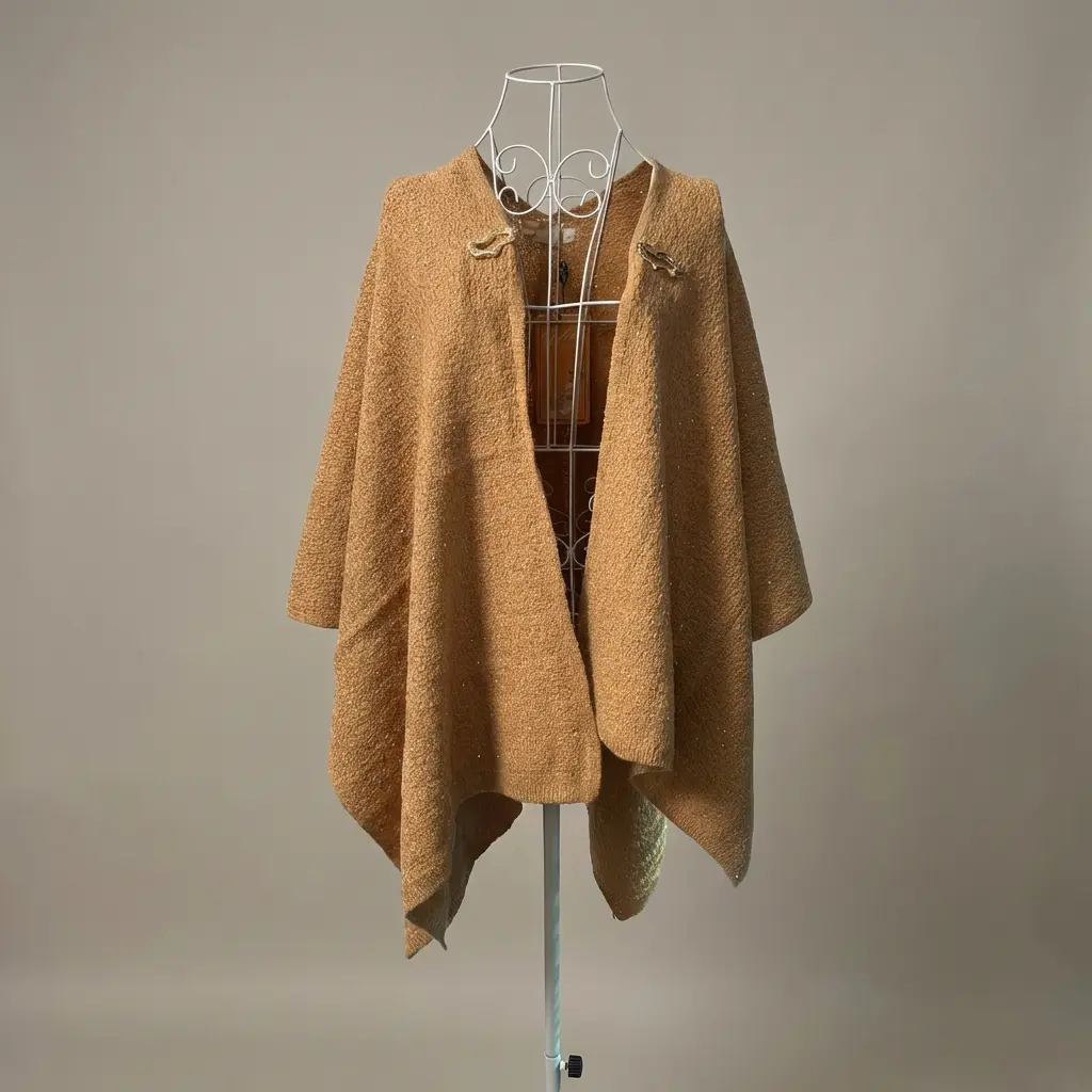 Vselectstudio #2 Solid Color Cape Shawl Wrap Soft Warm Poncho Scarf Elegant Cozy Blanket Shawl for Women Fashion Fall Winter Outfit Cape Wrap Stylish Fashion Accessory for Women Daily Wear Travel Outdoor Layering