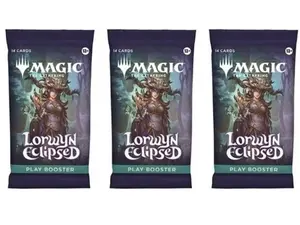 Magic the Gathering 3 Packs Magic The Gathering Play Booster Pack Lot MTG Lorwyn Eclipsed