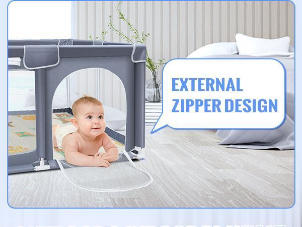 【Clearance Sale】Baby Playpen with Anti-Slip Mat, Indoor&Outdoor Playard Kids Activity Center with Gate,Sturdy&Safety Baby Fence,for Infants & Toddlers 【Clearance Sale】Baby Playpen with Anti-Slip Mat, Indoor&Outdoor Playard Kids Activity Center with Gate,Sturdy&Safety Baby Fence,for Infants & Toddlers