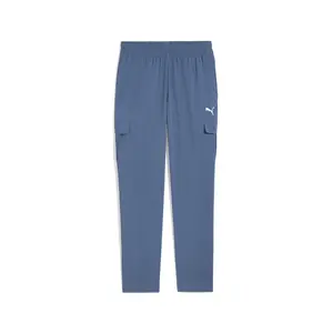 PUMA Mens Train All Day Tech Cargo Pants Casual - Blue