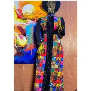 Chic Ruby Ankara Kimono Set