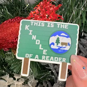 This is the Kindle of a Reader Twilight Inspired Matte Sticker