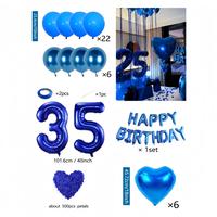 35th Birthday Balloon Set
